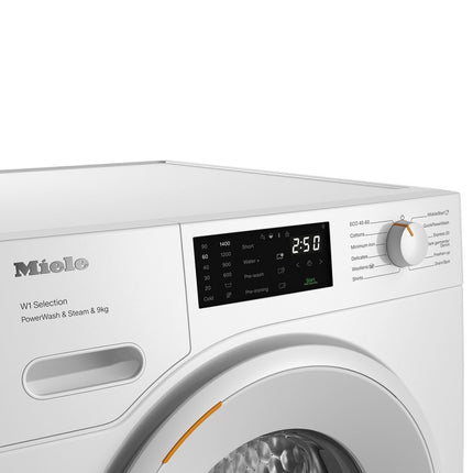 Miele WSD383 WCS, 9kg Washing Machine, A Rated in White – view 4