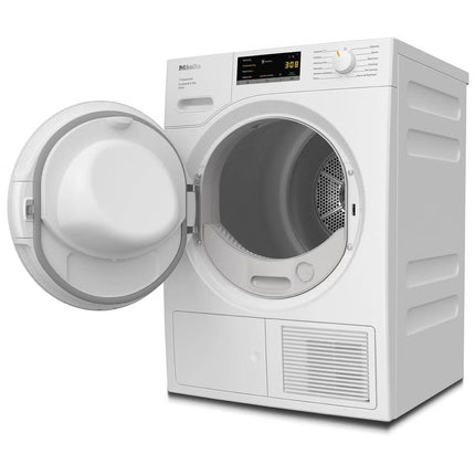 Miele TSA523 WP 8kg Heat Pump Tumble Dryer, A+++ Rated in White
