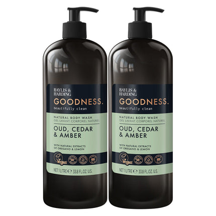 Baylis & Harding Goodness Bodywash, 2 x 1L in 2 Options – view 2