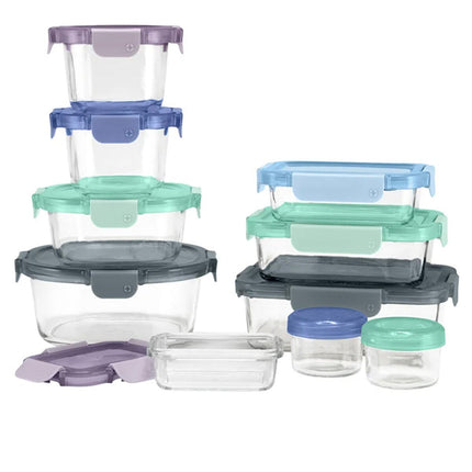 Ello Colour Lock Food Storage Set, 20 Piece – view 4