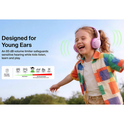 Belkin Soundform Mini 2 Wireless Kids Headphones with Travel Case – view 7