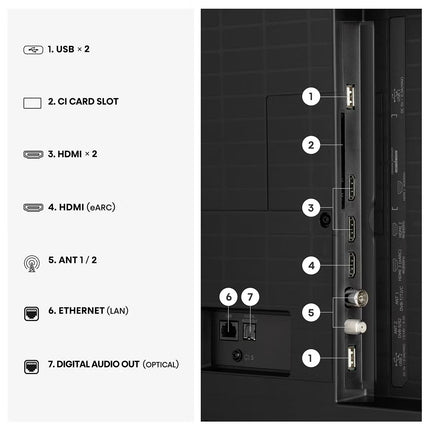 Hisense 65A7STUK 65 Inch QLED HD Smart TV