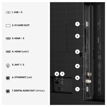 Hisense 55A7STUK 55 Inch QLED 4K UHD Smart TV – view 8