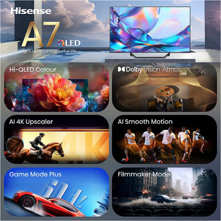 Hisense 43A7STUK 43 Inch QLED HD Smart TV – view 5