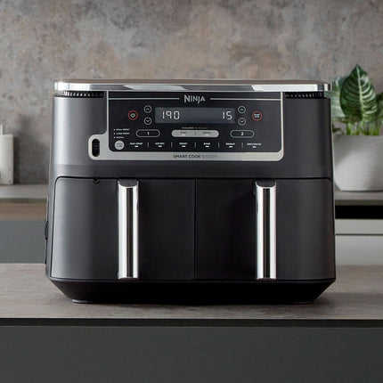 Ninja AF451UK Foodi MAX Dual Zone Air Fryer with Smart Cook System in Black – view 4