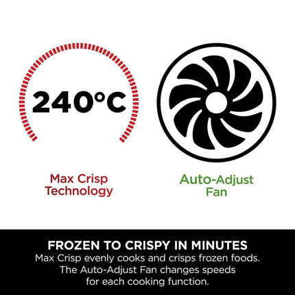 Ninja DZ300UK 6-in-1 Dual Zone Air Fryer in Gun Metal Grey – view 8