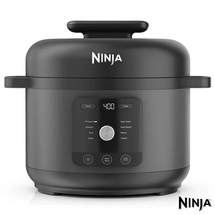 Ninja PC201UK HyperHeat 6L 9-in-1 Pressure & Rice Cooker in Black
