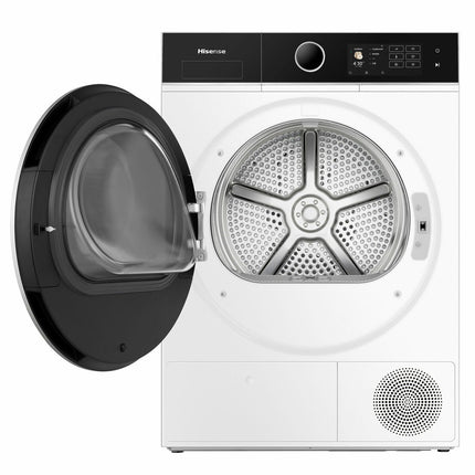 Hisense KitchenFit 5i Series DH5I904BWBC, 9kg Heat Pump Dryer, A+++ Rated in White – view 2