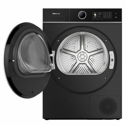 Hisense KitchenFit 5i Series DH5I904BBBC, 9kg Heat Pump Dryer, A+++ Rated in Black – view 2