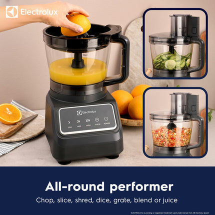 Electrolux SDA2838ELGRY 1000W Multi Food Processor & Blender in Grey – view 3