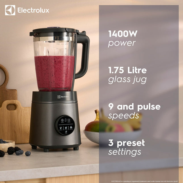 Electrolux SDA2877ELGRY 1400W Digital Blender With Grinder in Grey – view 2