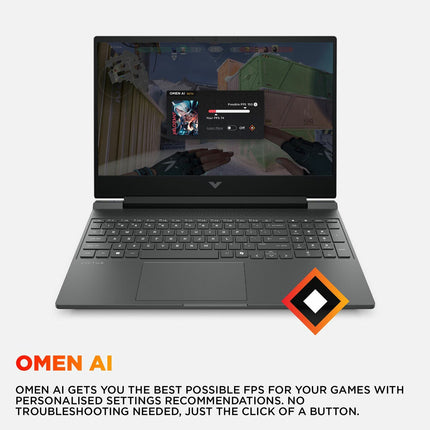 HP Victus, AMD Ryzen 5, 16GB RAM, 1TB SSD, NVIDIA GeForce RTX 5050, 15.6 inch Gaming Laptop, 15-fb3004na – view 2