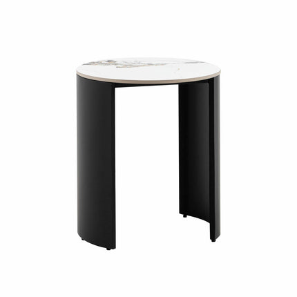 Gallery Marzio White Marble Side Table – view 4