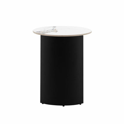 Gallery Marzio White Marble Side Table – view 5
