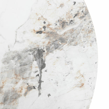 Gallery Marzio White Marble Side Table – view 6