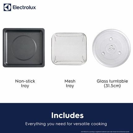 Electrolux SDA2868ELGRY 26L 5-in-1 Combination Microwave in Grey – view 5