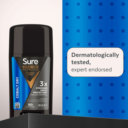Sure Mens Maximum Protection Anti Perspirant, 3 x 60ml – view 5