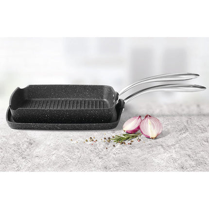 The Rock Grill Pan & Griddle Set, 2 Piece – view 2