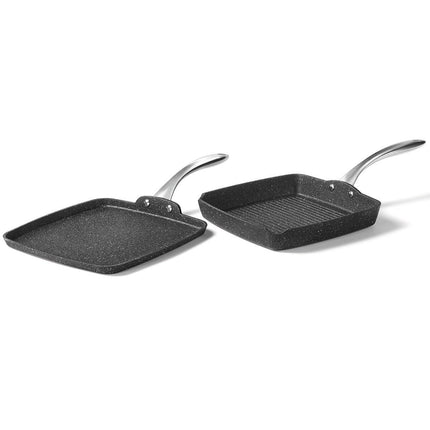 The Rock Grill Pan & Griddle Set, 2 Piece – view 3