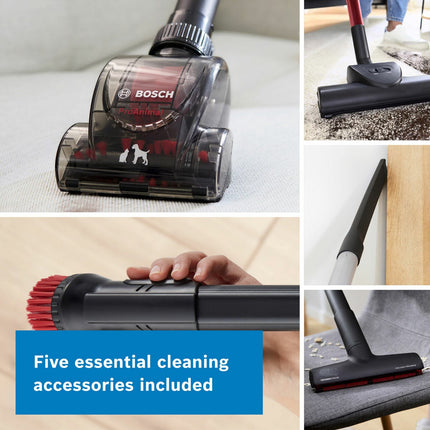 Bosch BGL6POWGB Series 6 Pro Power Bagged Cylinder Vacuum Cleaner in Black – view 6