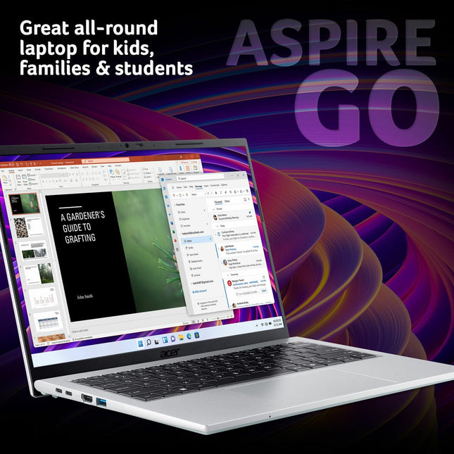 Acer Aspire Go 14, Intel Core 5, 16GB RAM, 256GB SSD, 14 Inch Laptop, NX.JSBEK.00S – view 2