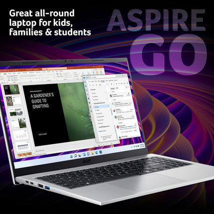 Acer Aspire Go 15, Intel Core 5, 16GB RAM, 512GB SSD, 15.6 Inch Laptop, NX.JRREK.00F – view 2