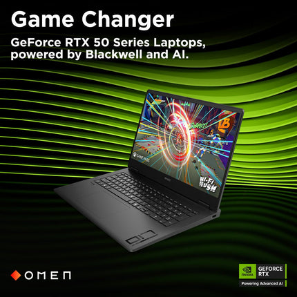 HP OMEN, AMD Ryzen AI 7, 16GB RAM, 1TB SSD, NVIDIA GeForce RTX 5060, 17.3 inch Gaming Laptop, 17-db1000na – view 4