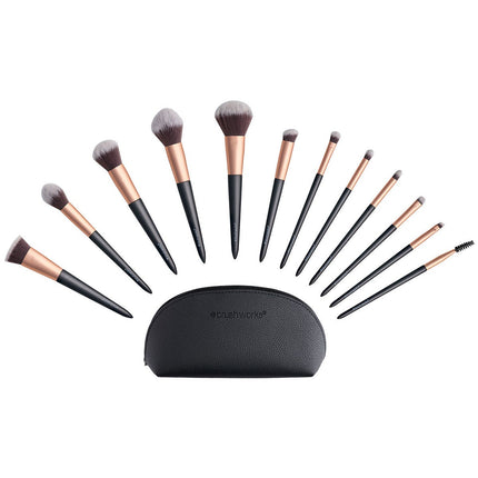 Brushworks Makeup Brush & Bag Set – view 2