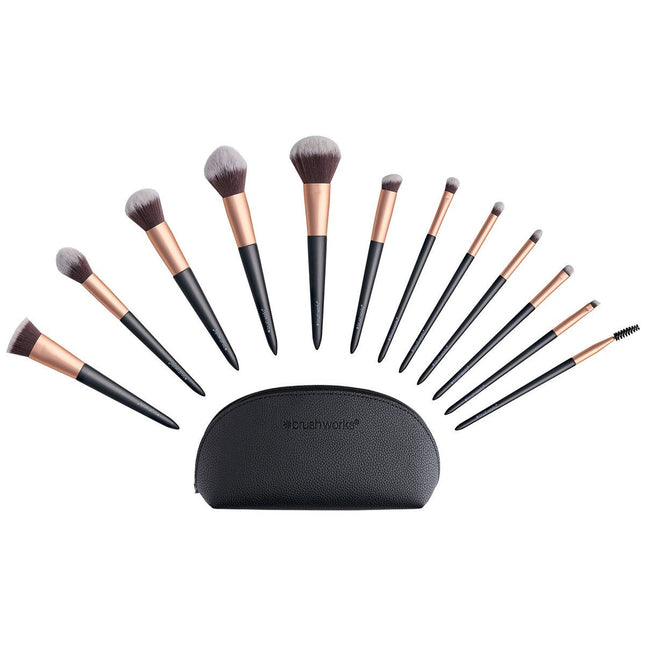 Brushworks Makeup Brush & Bag Set – view 2