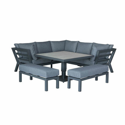 Bramblecrest San Marino 4 Piece Deep Seating Corner Patio Set – view 5