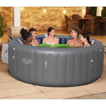 Lay-Z-Spa Santorini MaxHold EnergySense Smart Luxe HydroJet Pro, 7 Person Inflatable Spa – view 5