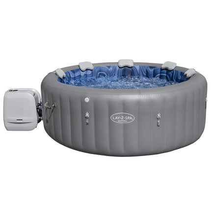 Lay-Z-Spa Santorini MaxHold EnergySense Smart Luxe HydroJet Pro, 7 Person Inflatable Spa – view 2