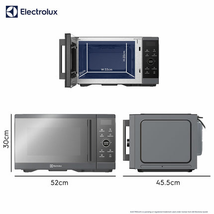 Electrolux SDA2868ELGRY 26L 5-in-1 Combination Microwave in Grey – view 6