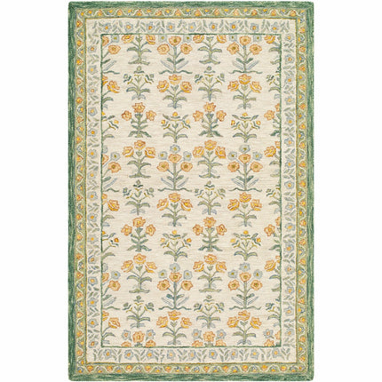 Livabliss Fairfax Green Wool Rug, In 2 Sizes – view 8
