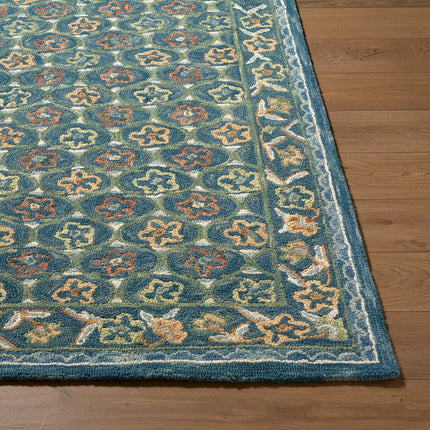 Livabliss Fairfax Blue Wool Rug, in 2 Sizes – view 5