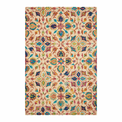 Nourison Vibrant Wool Ivory Rug, in 3 Sizes – view 5