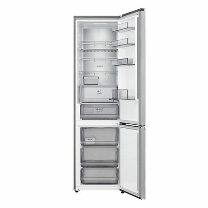 LG Fit & Max, GBBS524CPY Fridge Freezer, C Rated in Silver – view 2