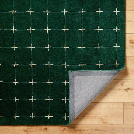 Livabliss Brook Green Wool Rug, In 2 Sizes – view 3