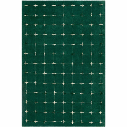 Livabliss Brook Green Wool Rug, In 2 Sizes – view 6