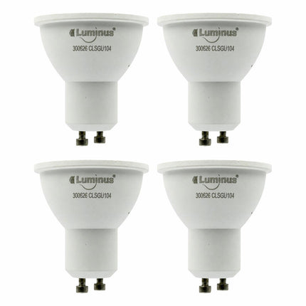 Luminus Smart GU10 LED Light Bulbs - 4 Pack