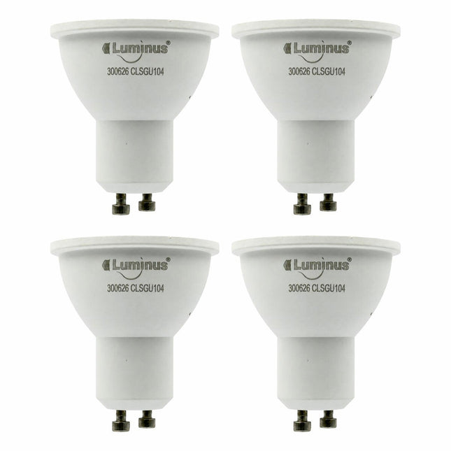 Luminus Smart GU10 LED Light Bulbs - 4 Pack
