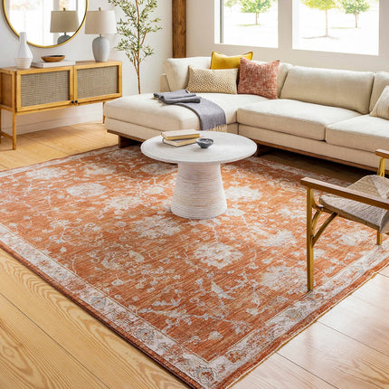 Livabliss Avant Garde Orange Rug, in 2 Sizes