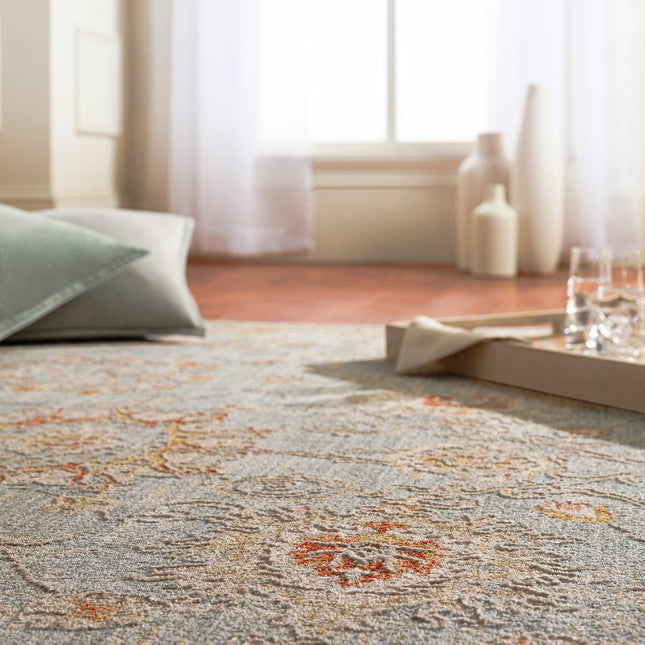 Livabliss Avant Garde Blue Grey Rug, in 2 Sizes – view 2