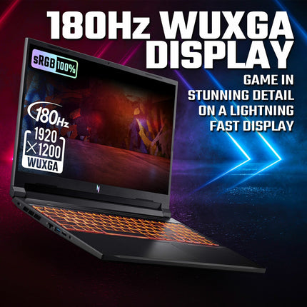 Acer Nitro V 16 AI, AMD Ryzen 7, 16GB RAM, 512GB SSD, NVIDIA GeForce RTX 5060, 16 Inch Gaming Laptop, NH.QYXEK.00H – view 5