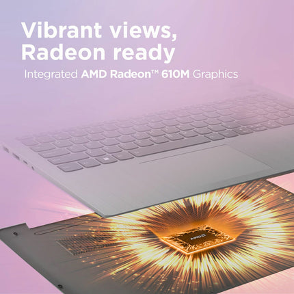 Lenovo IdeaPad Slim 3, AMD Ryzen 5, 8GB RAM, 256GB SSD, 15.6" Laptop, 82XQ01STUK – view 7