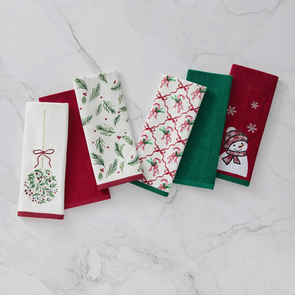 Lenox Holiday Kitchen Towels 6 Pack, In 3 Designs – view 4