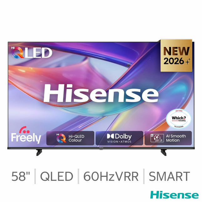 Hisense 58E7STUK 58 Inch QLED HD Smart TV