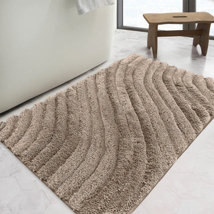 Safdie Tufted Wave Bath Mat In 3 Colours, 56 x 91 cm – view 2