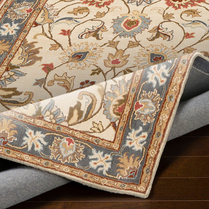 Livabliss Caeser Cream Wool Rug, in 3 Sizes – view 4