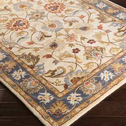 Livabliss Caeser Cream Wool Rug, in 3 Sizes – view 5